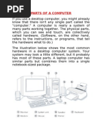 Parts of A Computer