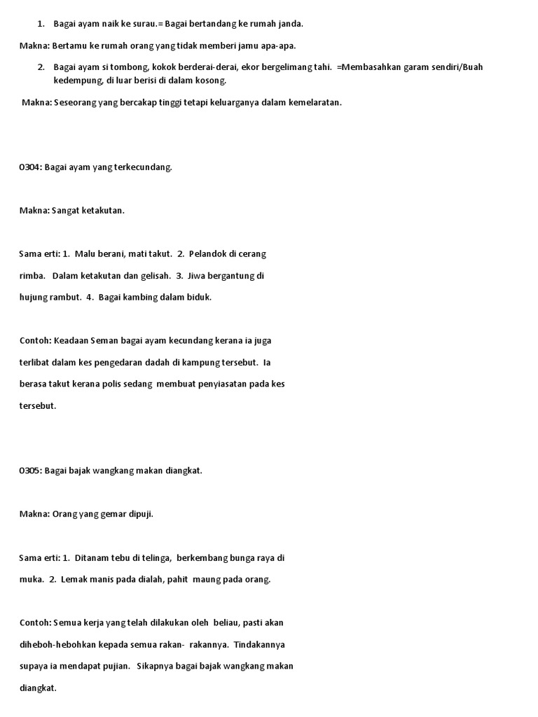 Peribahasa Sama Erti Pdf