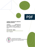Laporan Pelaksanaan Kegiatan Praktek Lapangan PDF