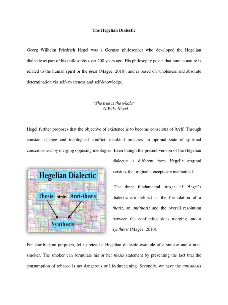 How can you find truth using dialectic method image