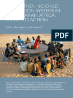 Strengthening Child Protection Systems in Sub-Saharan Africa: A Call To Action