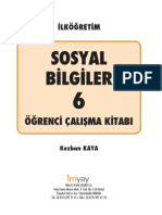 SOSYAL BİLGİLER 6 ÇALIŞMA KİTABI - İMYAY