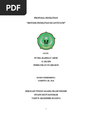 Proposal Penelitian
