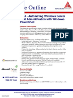 Windows Server 2008 PowerShell