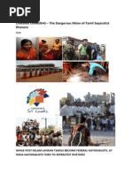 CHASING CHIMERAS - The Dangerous Mime of Tamil Separatist Rhetoric Aron