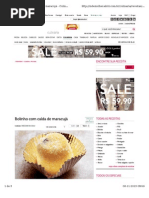 bolinho de maracujá