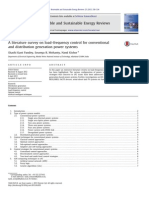 A Literature Survey On Load-Frequency Control For Conventional and Distribution Generation Power Systems PDF