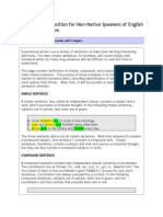 Advanced Composition for Non-Native Speakers of English