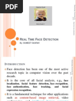 Real Time Face Detection