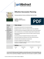 Effective Succession Planning Rothwell en 2056 PDF