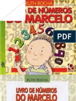 Livro de números do Marcelo - Ruth Rocha