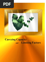 Download Carrying Capacity and Limiting Factors in Population Systems by The Wecskaop Project SN18200189 doc pdf