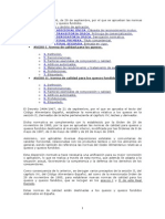 RD 1113-2006 Normas Calidad Quesos y Quesos Fundidos