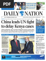 Daily Nation Wednesday 6th November 2013