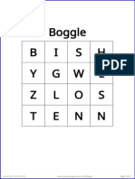 Boggle Example Package 1