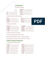 Gênero, número e grau de substantivos