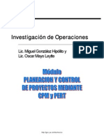 Planificacion y Control de Proyectos Mediante CPM y Pert