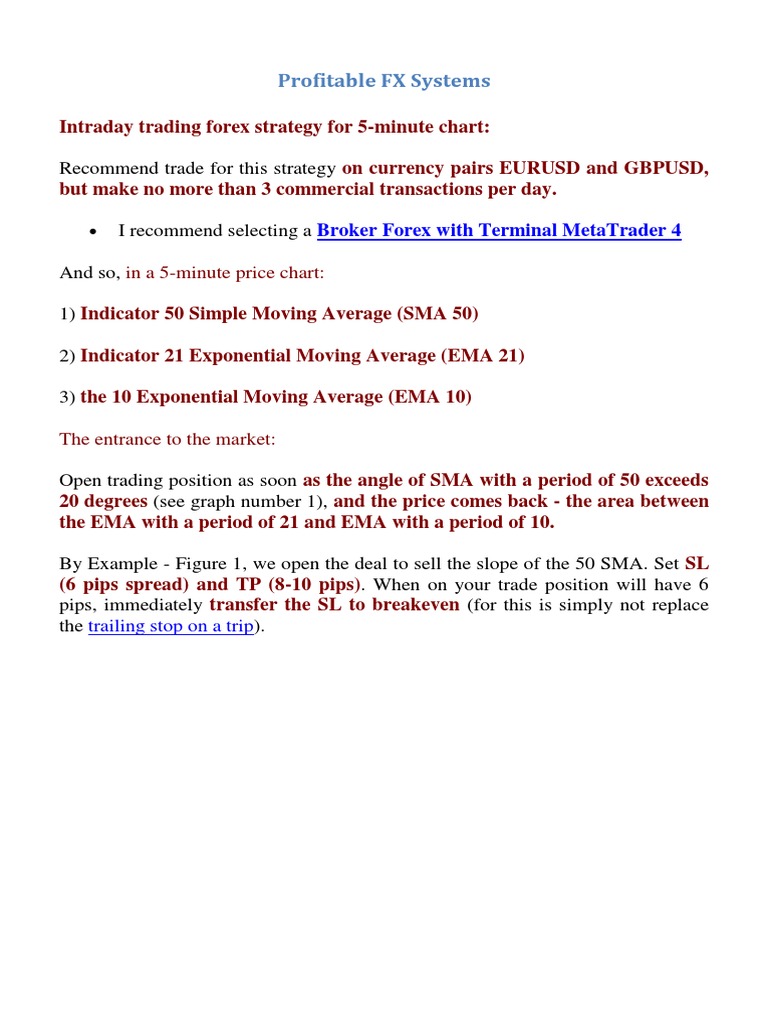 Profitable FX Systems | PDF | Foreign Exchange Market | Market Trend