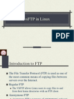 VSFTP in Linux