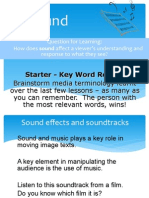 Sound: Starter - Key Word Review