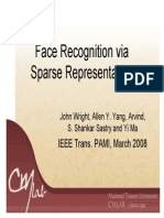 Robust Face Recognition Via Sparse Representation-Zz PDF