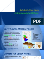 Early South African History