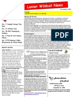 November 2013 Newsletter Spanish PDF