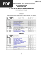 Anna University Tirunelveli: Tirunelveli 627 007: Affiliated Institutions Regulations - 2008