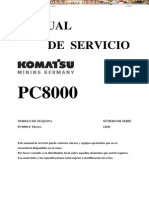 Manual Servicio Pala Hidraulica Pc8000 6e Komatsu