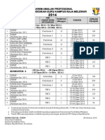 Takwim Praktikum Tahun 2014 PDF