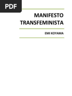 MANIFESTO TRANSFEMINISTA - Emi Koyama