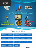 The Amazing Sports Trivia