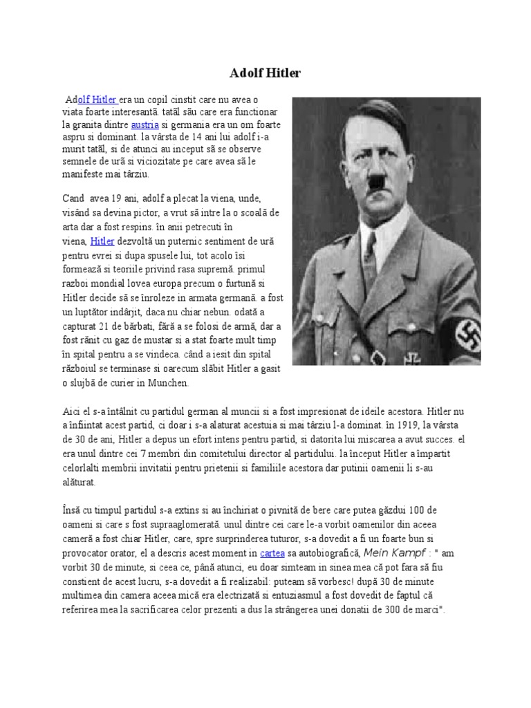 Adolf Hitler | PDF