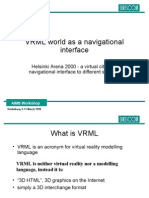 VRML World as a Navigational Interface