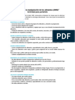 ACTIVIDAD - Higiene en La Manipulación de Los Alimentos