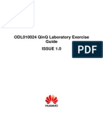 ODL010024 QinQ Laboratory Exercise Guide ISSUE1