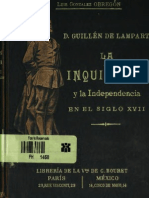 D. Guillen de Lampart - La Inquisición y La Independencia en El Siglo XVII