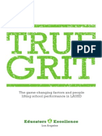 True Grit: The Game-Changing Factors and People Lifting School Performance in Los Angeles