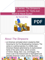 Post Modernism Case Study On The Simpsons