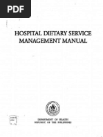 Download HOSPITAL DIETARY SERVICE MANAGEMENT MANUALpdf by Carlo Bro Jimenez SN182096492 doc pdf