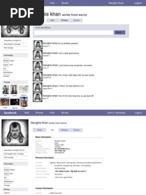 facebook page