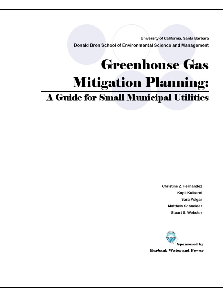 Greenhouse Gas | PDF | Climate Change Mitigation | Greenhouse Gas