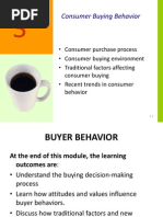 3 Consumer Behavior