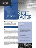 Criminalizing America - How Big Government Makes a Criminal of Every American