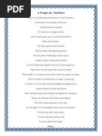 Teachers Day Messages | PDF | Teachers