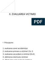 2.Evaluarea victimei
