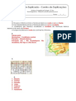 1.1 Teste Diagnóstico - Ambiente Natural e Primeiros Povos (3) - Soluções