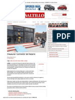 Clausuran Centralita' Del Nazario (Desarrollo Urbano) - 21 - 04 - 2013 - Periódico Zócalo PDF