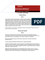 Zakon o Obrazovanju Odraslih PDF