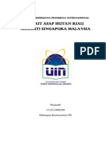 Analisis Sederhana Fenomena Internasional